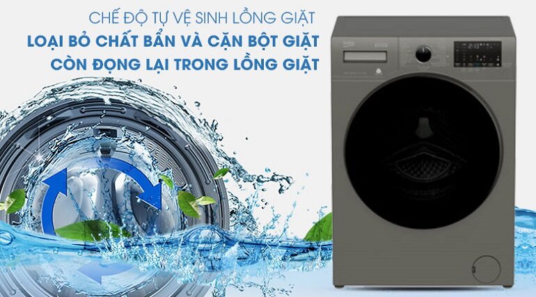 Máy giặt Beko WCV10749XMST - inverter, 10 kg