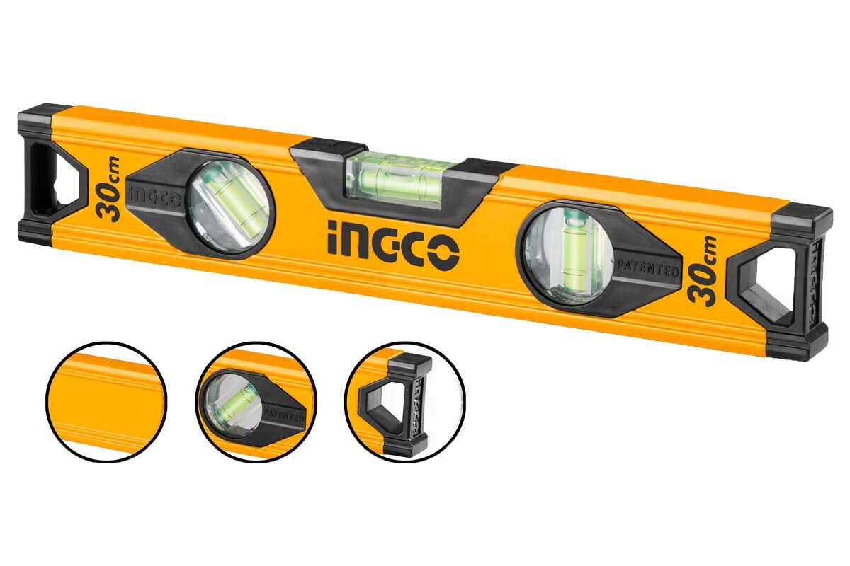 Thước thủy 30cm INGCO HSL18030