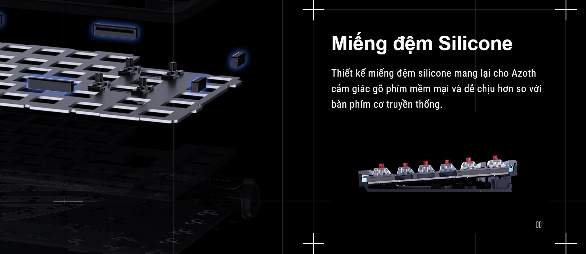 Bàn phím Gaming Asus ROG Azoth NX SM Black _ 90MP031B-BKUA01 8