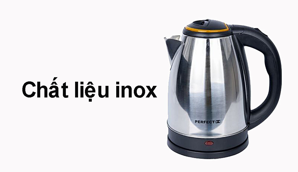 Bình đun siêu tốc 2 lít Perfect PF-B2 làm bằng inox