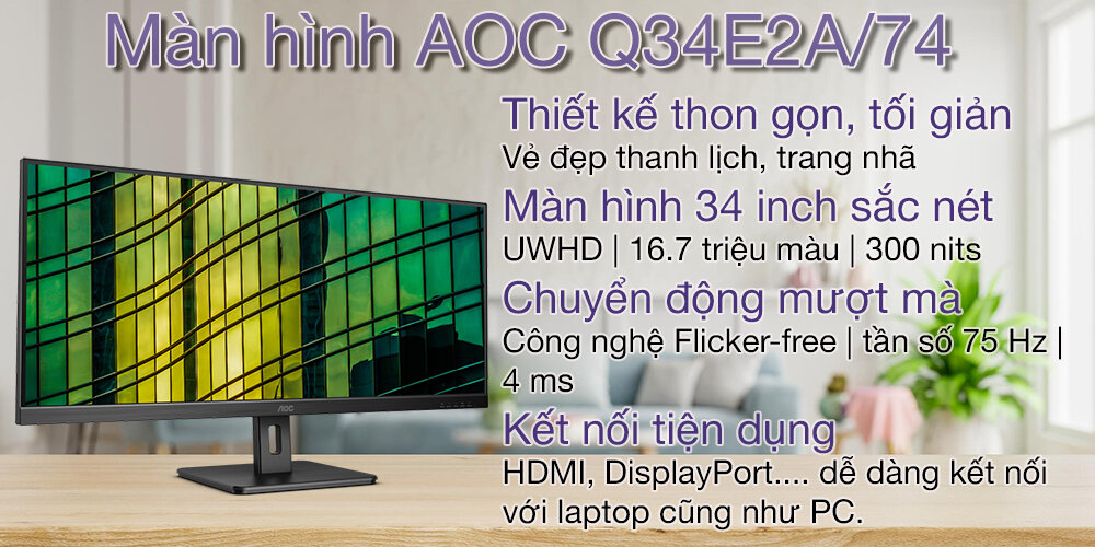 Màn hình AOC Q34E2A/74 1