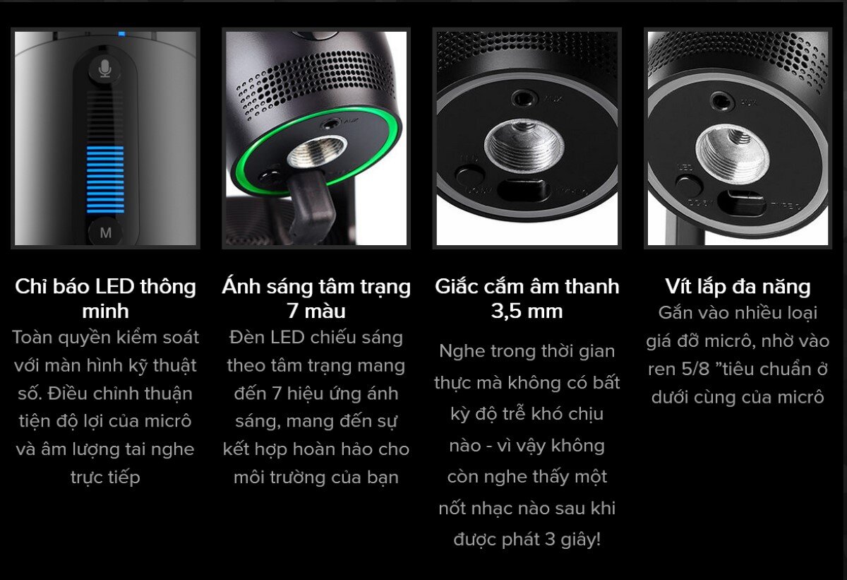 Bộ Microphone Thronmax Mdrill one KIT 2