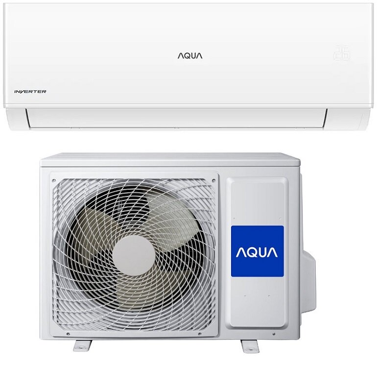 Điều hòa Aqua Inverter 12000 BTU 1 chiều AQA-RV13QC có kiểu dáng hiện đại, sang trọng 