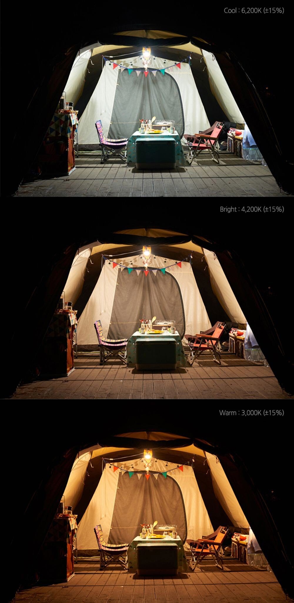 Đèn đi phượt tích điện led Prism Claymore CLII-2000