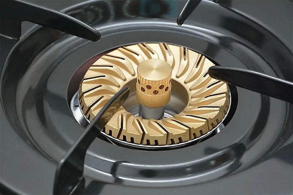 Hệ thống đánh lửa Magneto tích hợp trong bếp gas đôi Rinnai RV-375(SW)N