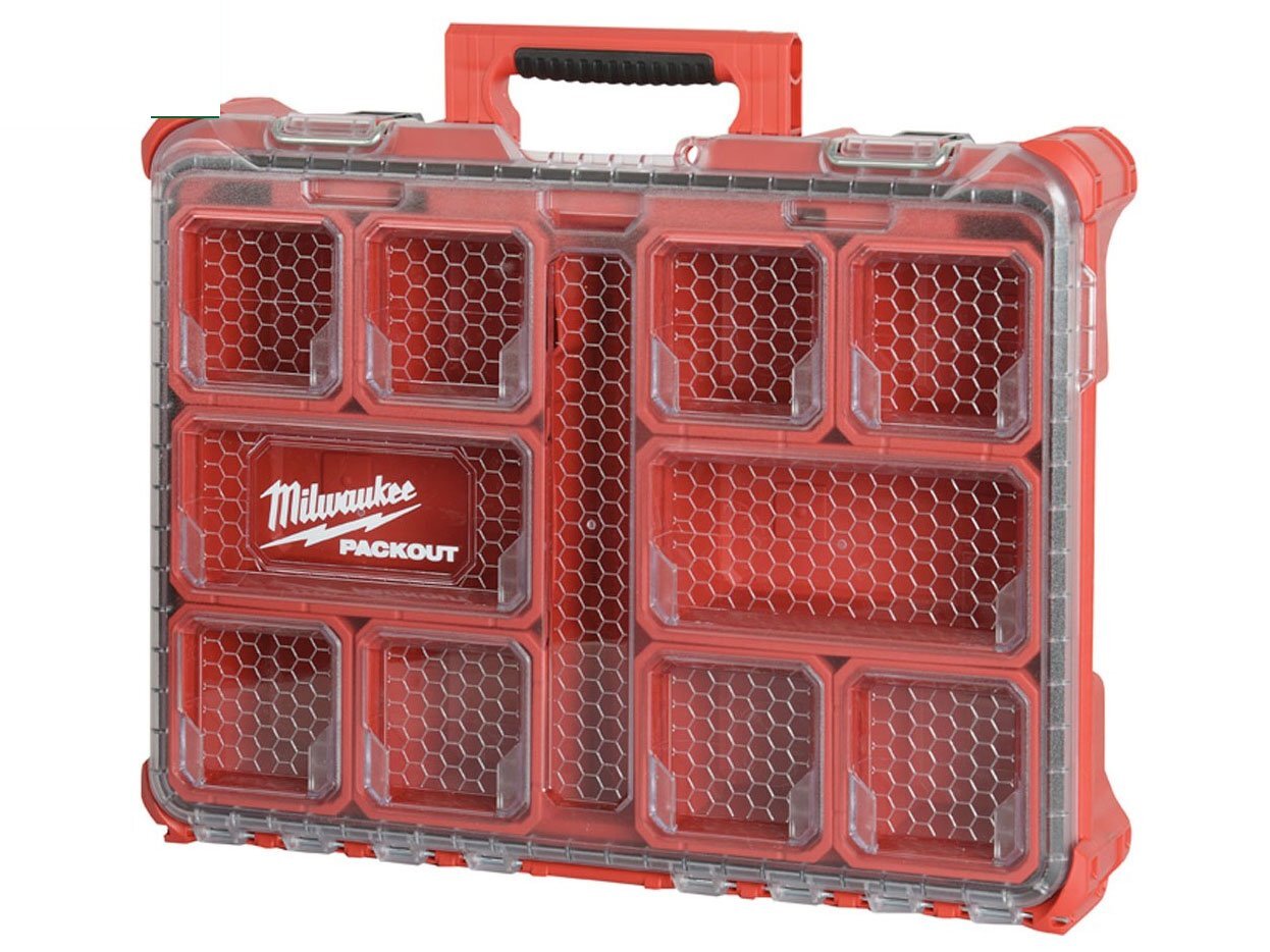 Milwaukee 8430 có rất nhiều ngăn nhỏ bên trong Milwaukee 8430