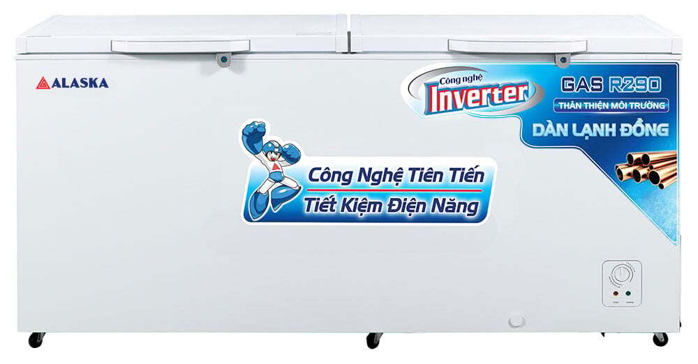 Tủ đông chỉnh nhiệt độ bằng núm vặn Tủ đông Inverter