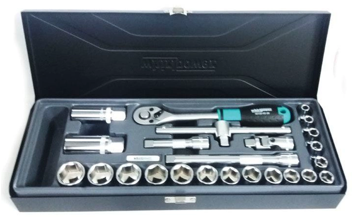 Hộp đựng làm từ sắt Bộ khẩu 3/8