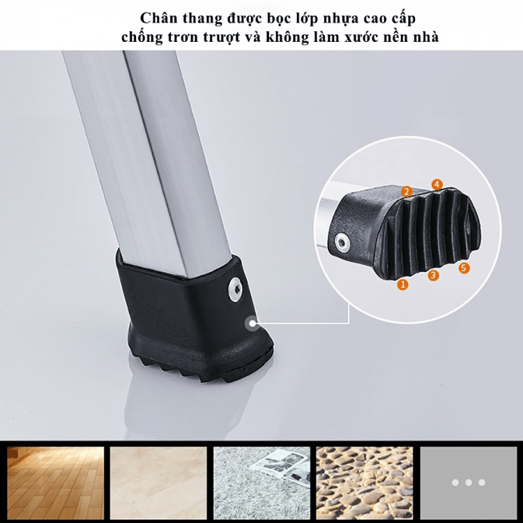 Thang nhôm ghế 3 bậc Kachi MK-148