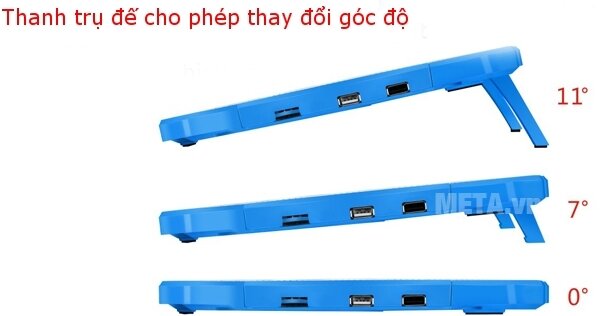 Đế tản nhiệt Cool Cold™ Elegant Ice 1 Pro - K21 Pro (4 quạt)