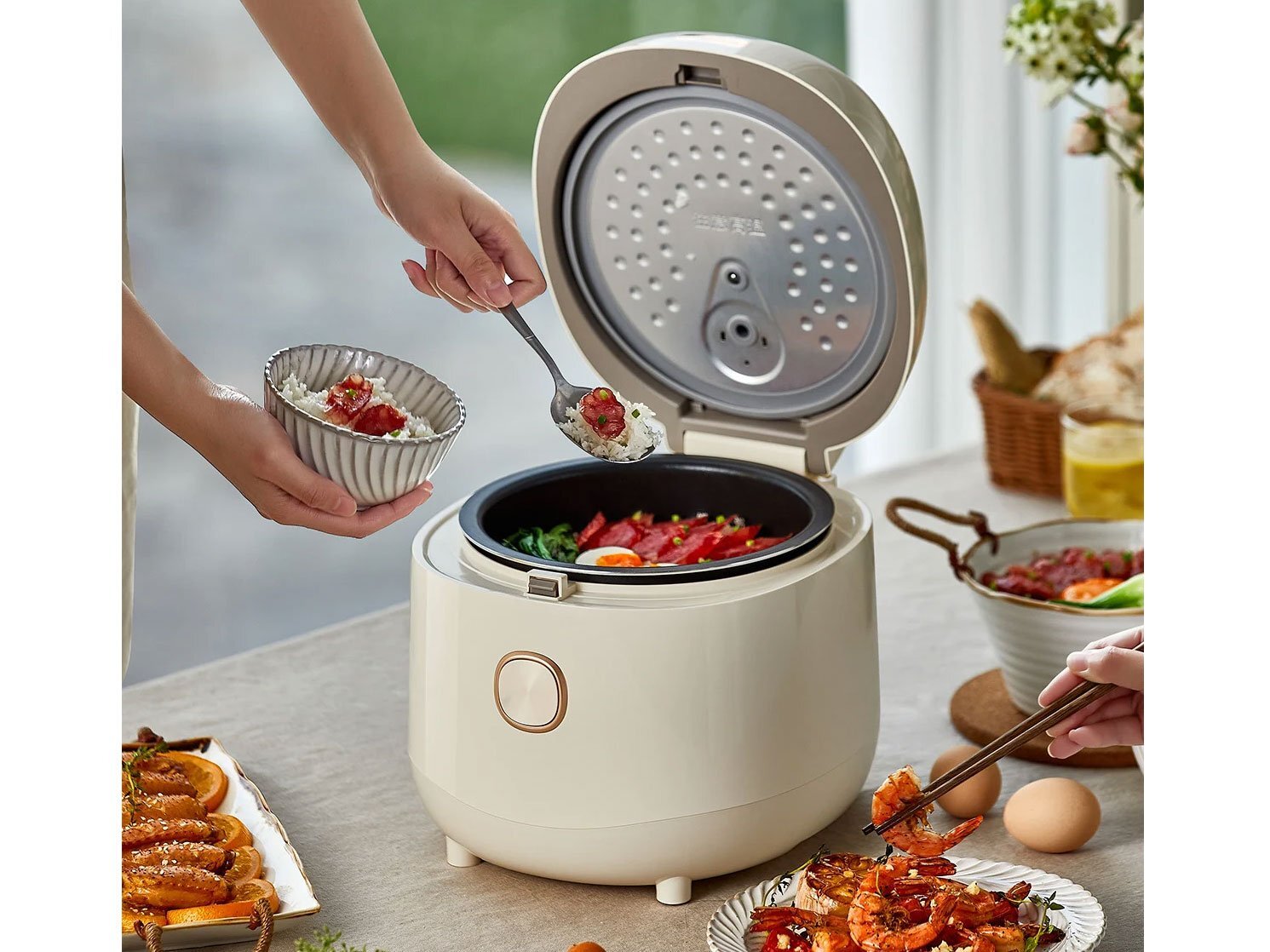 Nồi cơm điện Bear