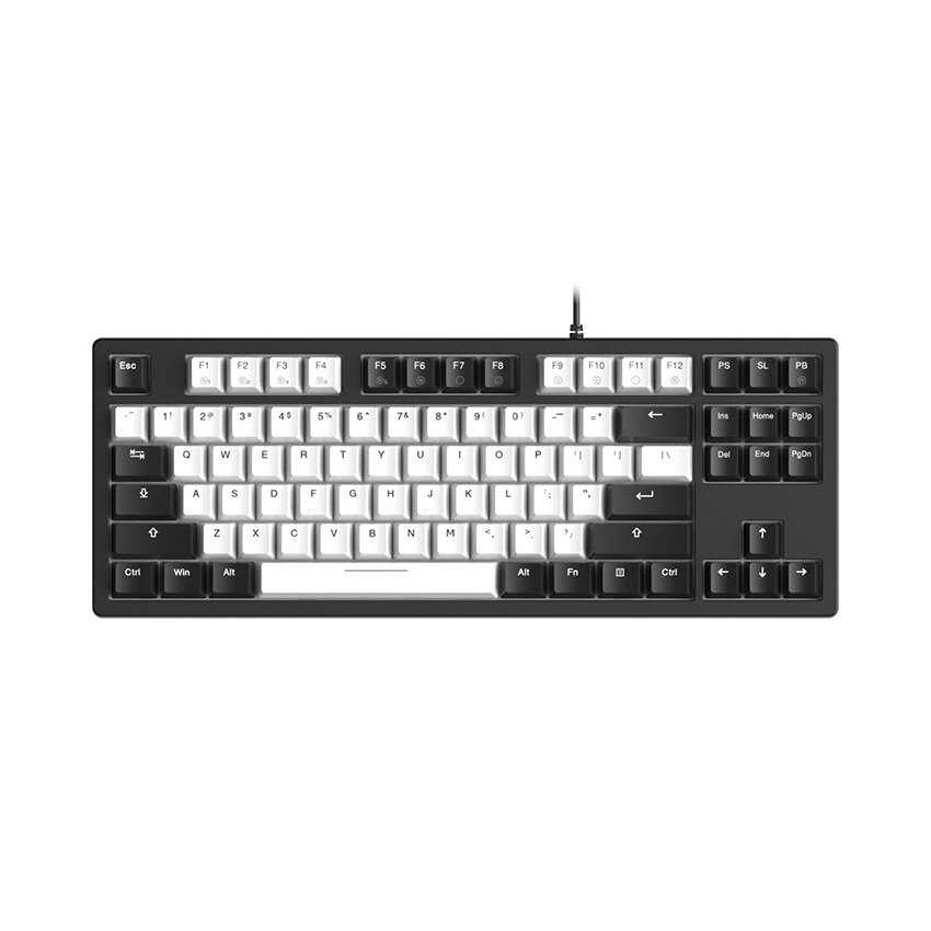 Bàn phím cơ gaming DAREU EK87 v2 White-black (Dream switch) 3