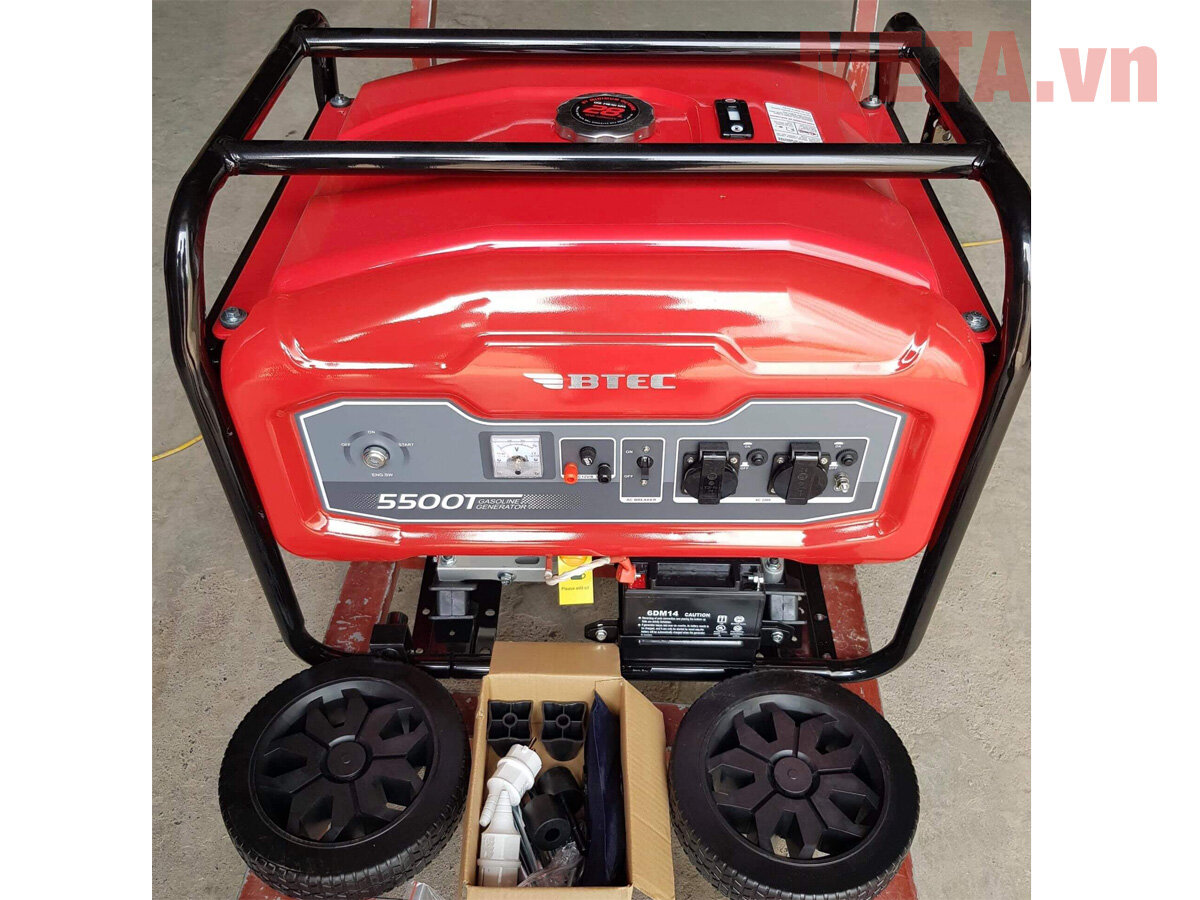 Máy phát điện chạy xăng BTEC BT5500