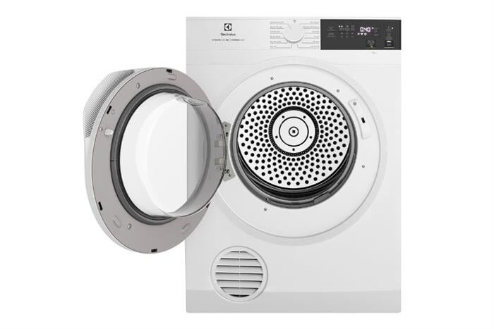 Máy sấy quần áo Electrolux EDV804H3WC có khả năng làm khô tối đa 8kg