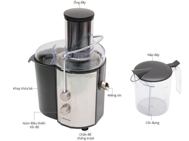 Máy ép trái cây Pensonic PJ-600 Máy ép trái cây Pensonic PJ-600