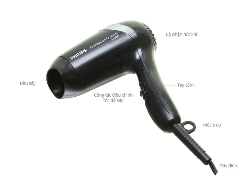 Máy sấy tóc Philips BHD001 Máy sấy tóc Philips BHD001