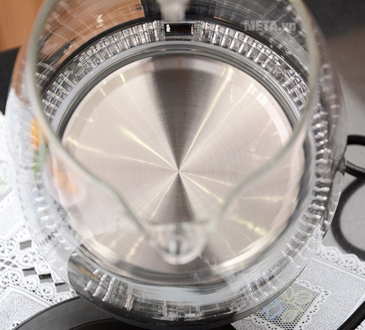 Bình đun siêu tốc thủy tinh Happy Cook HK17SK