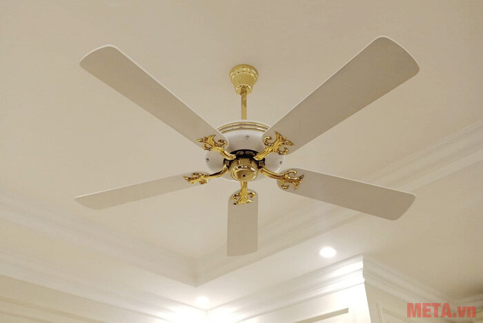 Quạt trần cánh gỗ Kim Thuận Phong KN05 - 5 cánh Quạt trần cánh gỗ Kim Thuận Phong KN05 - 5 cánh