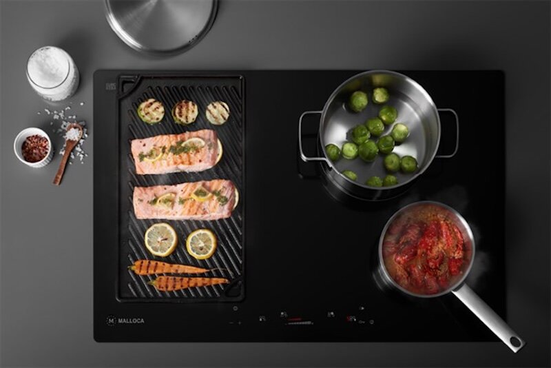 Bếp từ 4 vùng nấu Malloca MH-04I BM được trang bị hệ thống an toàn toàn diện