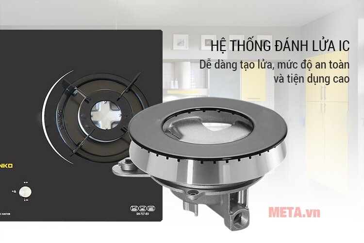 Bếp gas âm Sanko SH 727 BD
