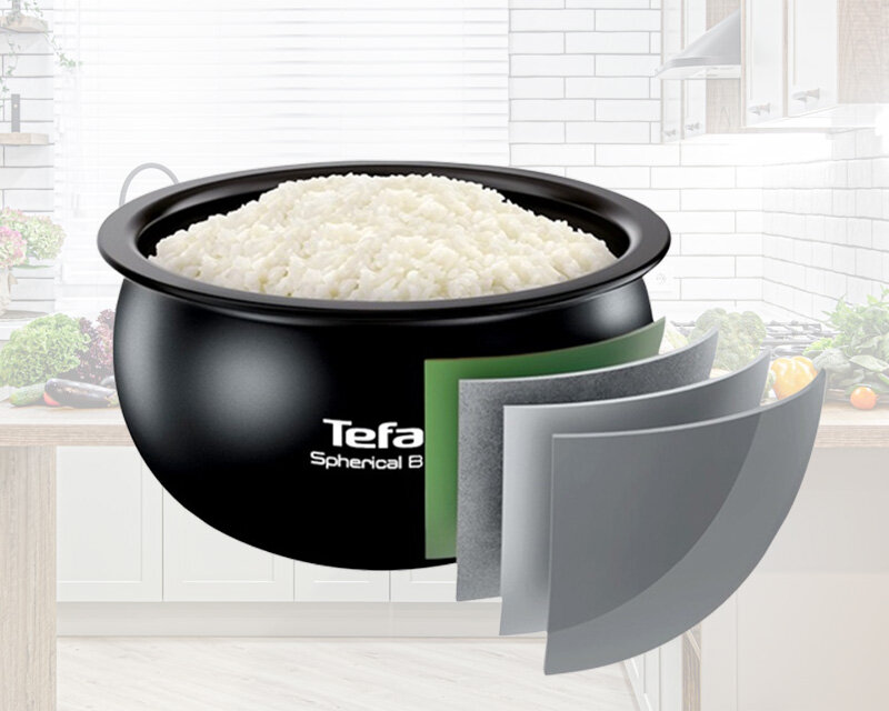 Lòng nồi chống dính gồm 4 lớp