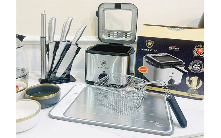 nồi điện chiên rán dầu KAISA VILLA JD-8041
