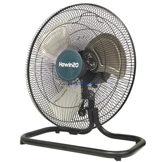 Quạt sàn quay màu đen Quạt sàn quay màu đen