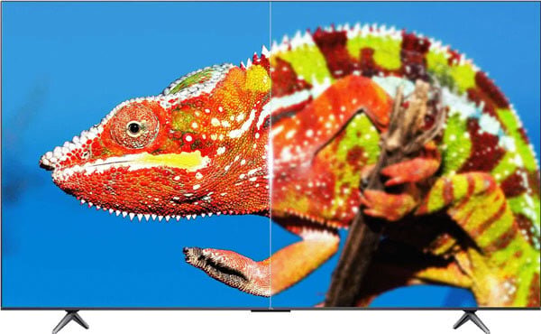 Tivi TCL 65P6K 4K 65 inch sử dụng thuật toán Ai Clarity