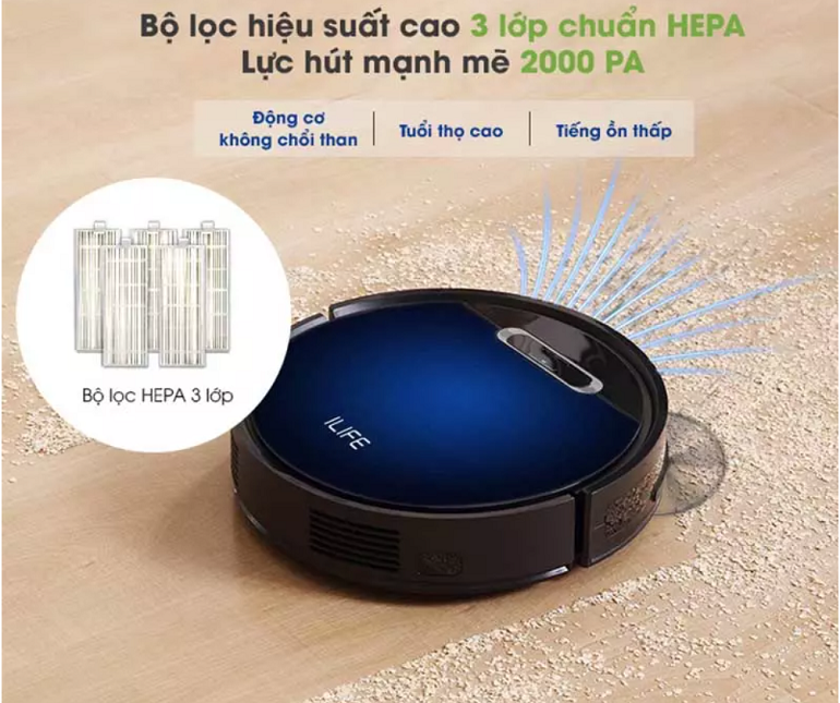 Robot hút bụi iLife B5C Max