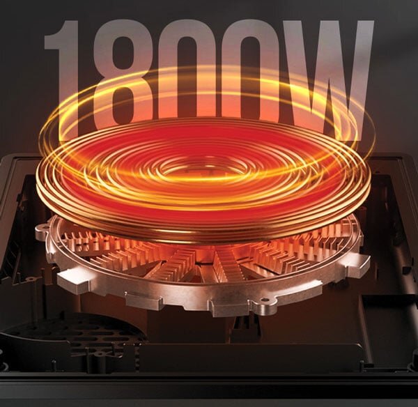 bếp từ Coex CI-3304 hoạt động với công suất mạnh mẽ