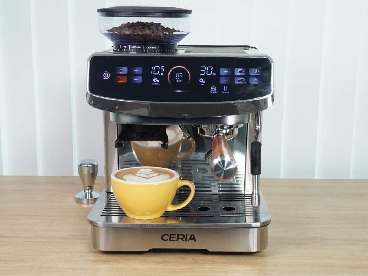 Ceria Barista CB-30S còn được ứng dụng công nghệ Prepreg áp suất thấp