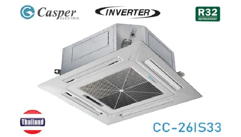 Diện mạo điều hòa Casper 26000 BTU 1 chiều Inverter CC-26IS33 gas R-32.