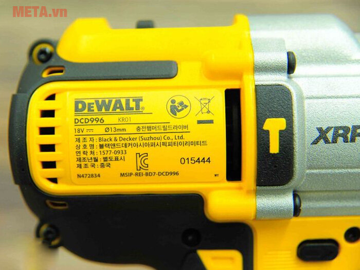 Máy khoan pin động lực Dewalt DCD996N-KR (không bao gồm pin)