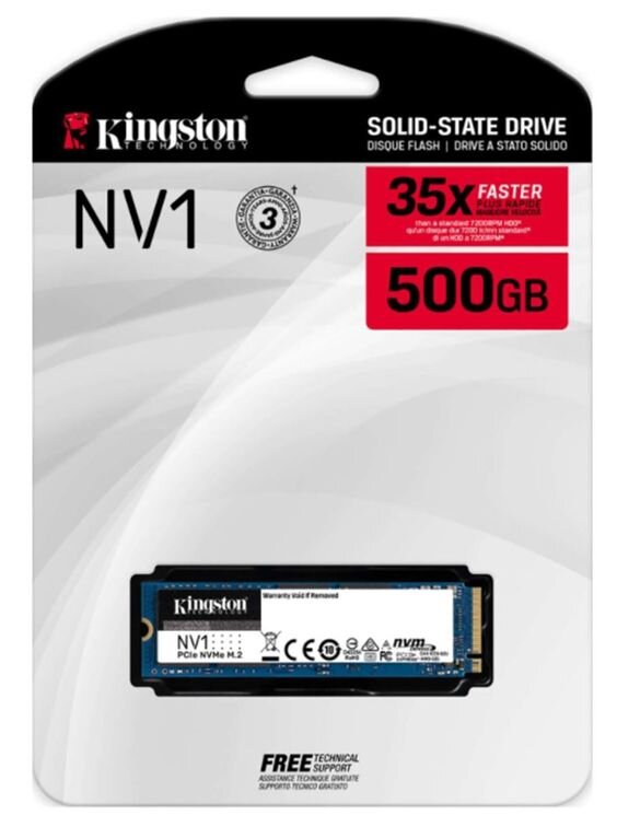 SSD Kingston NV1 500GB NVMe PCIe 5