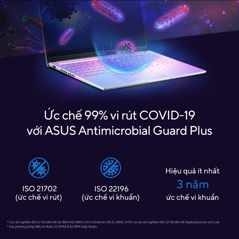 Laptop Asus VivoBook A1505ZA-L1245W (i5 12500H/8GB RAM/512GB SSD/15.6 OLED/Win11/Bạc)