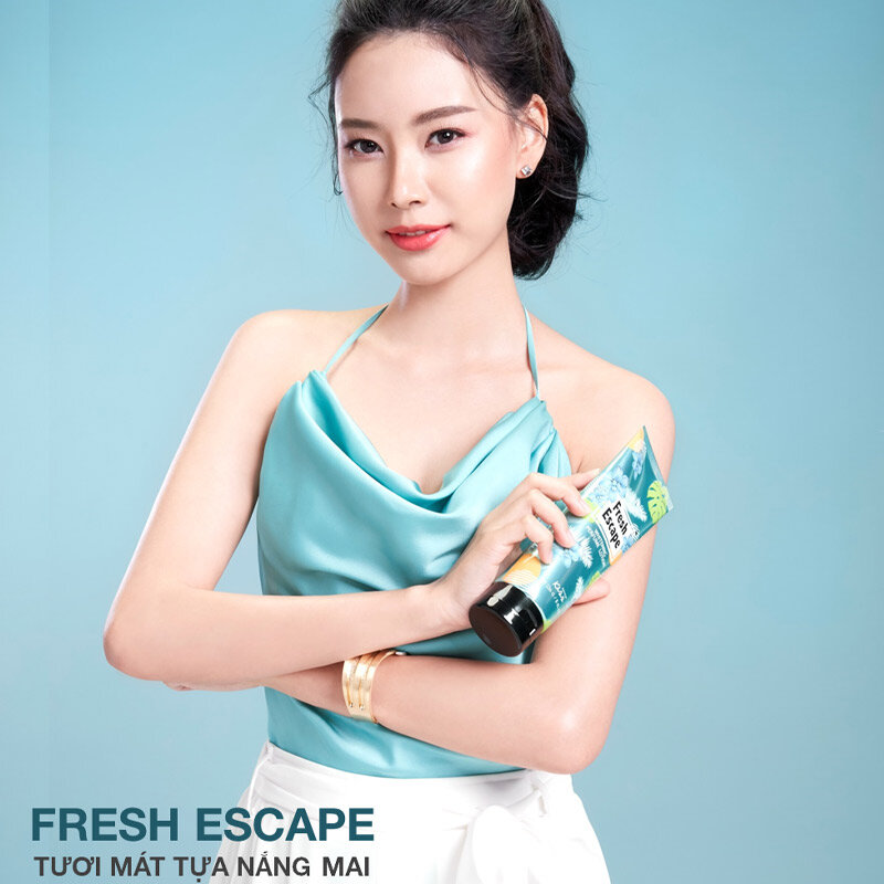 Sữa Dưỡng Thể Malissa Kiss Sáng Da #Fresh Escape 226g Hasaki