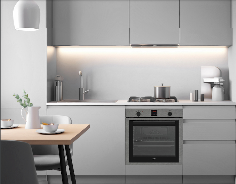 Lò nướng âm tủ Kaff KF-BI901PU được thiết kế theo phong cách Châu Âu hiện đại