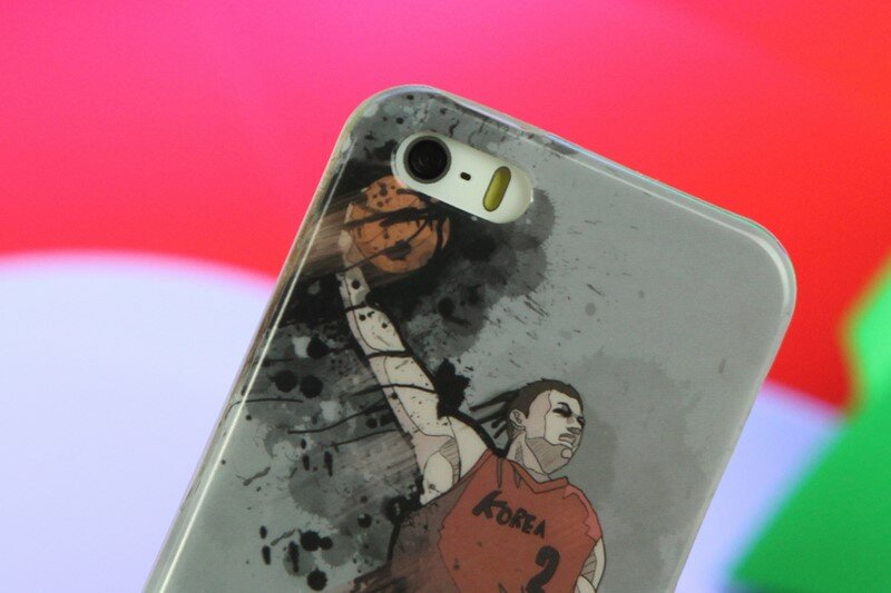 Ốp lưng iPhone 5 - 5S Nhựa dẻo dày Bóng rổ