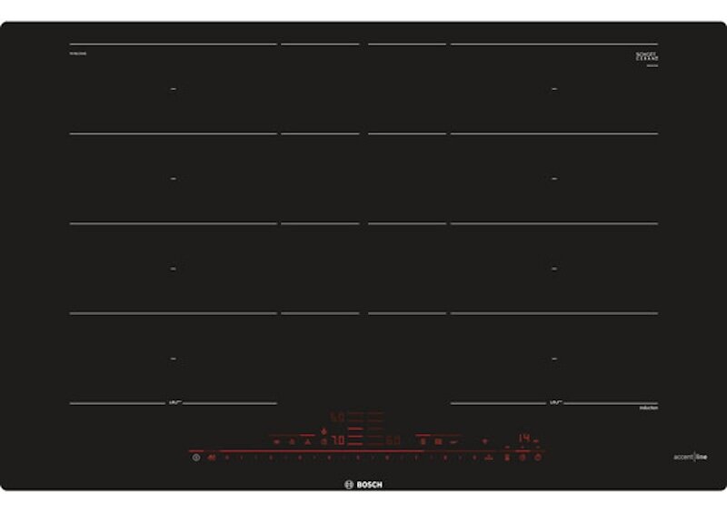 Tính năng hiện đại của bếp từ 4 vùng nấu Bosch PXY821DX6E (Ảnh: Bosch).