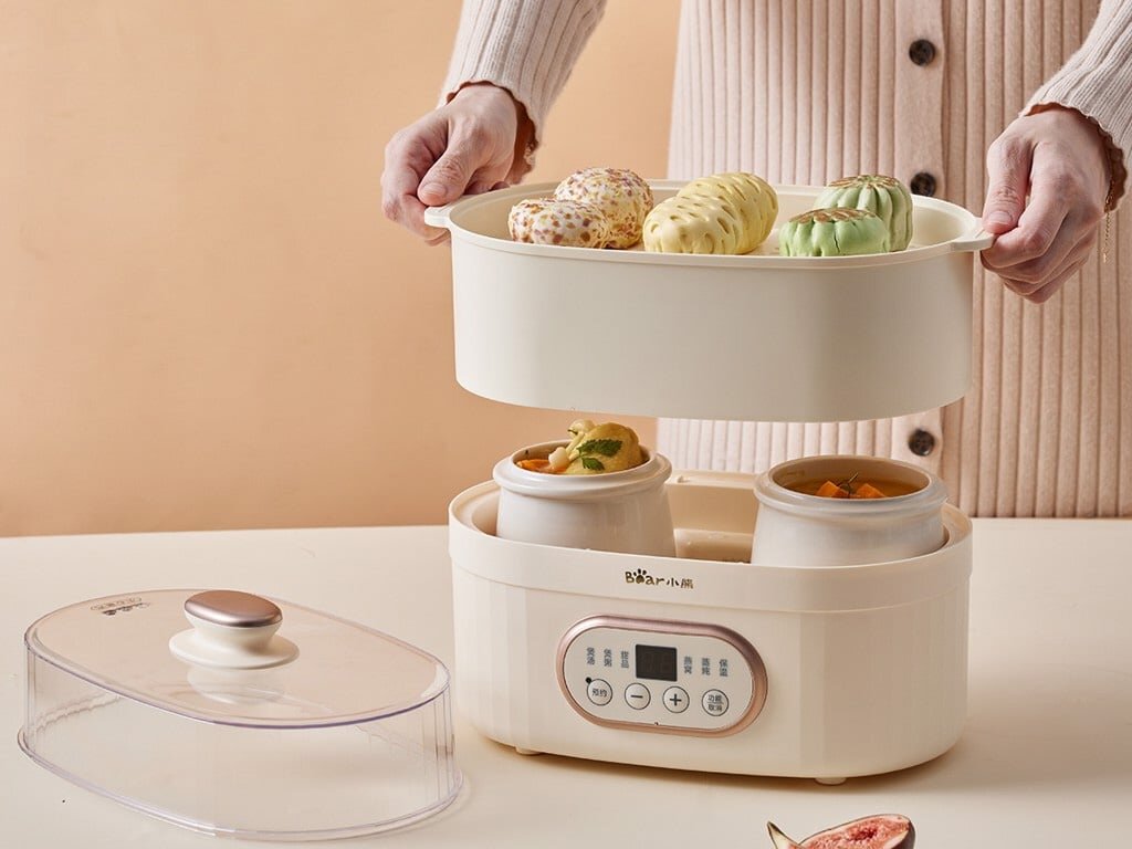 Bear DDZ-C10V1 có lồng hấp Bear DDZ-C10V1