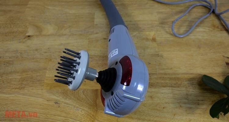 Máy massage cầm tay 7 đầu nhập khẩu Hàn Quốc Squirrel V-999