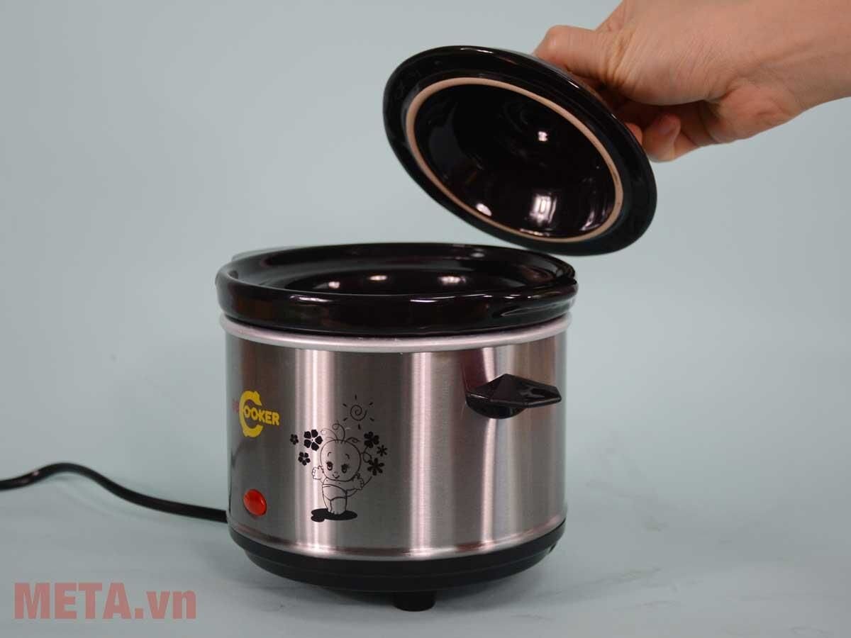 Nồi nấu cháo đa năng Hàn Quốc BBcooker BS07 (0,7 lít)