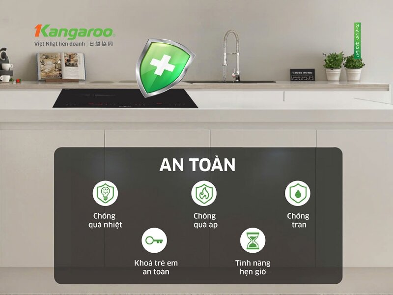Bếp từ đôi Kangaroo KGIC48D1C 