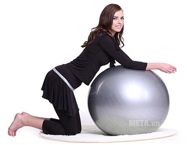 Bóng tập Yoga cao cấp trơn