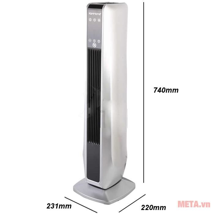 Máy sưởi tháp Korihome EHK-362