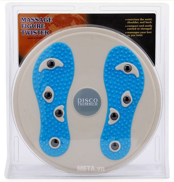 Máy tập lắc eo nhựa trắng ER-707