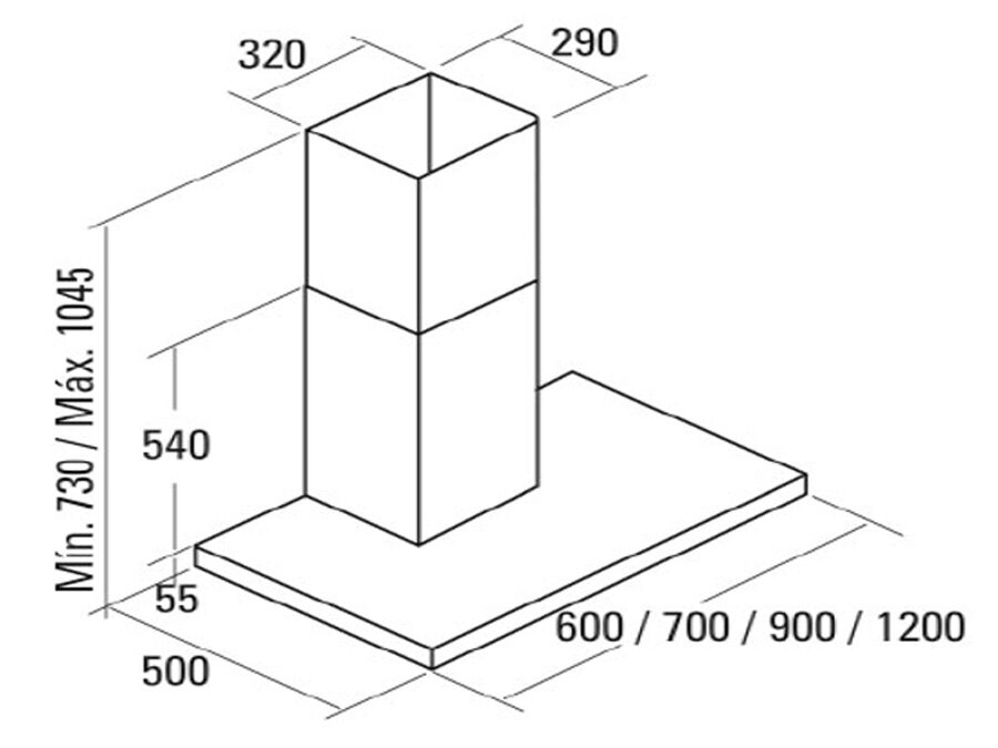 Máy hút mùi Cata Sygma 700 Máy hút mùi Cata Sygma 700