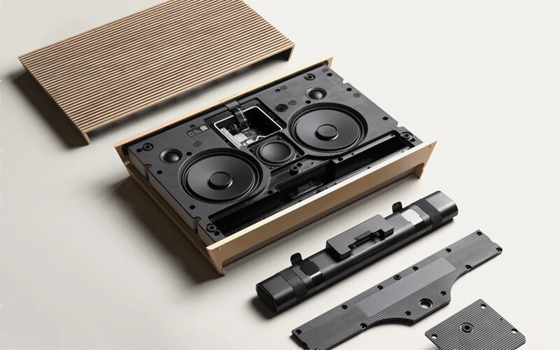 Bên trong gồm 5 củ loa