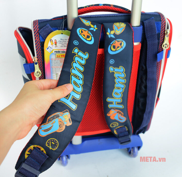 Balo cấp 1 có cần kéo Hami BL151 Minion