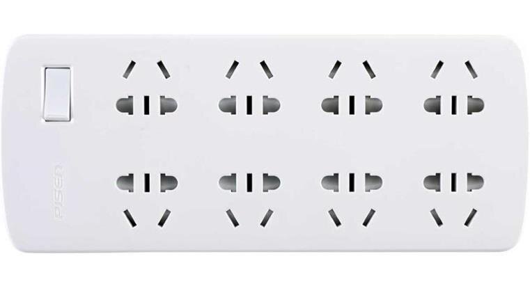 Ổ cắm điện Pisen 008(EP) (8 x AC ) Ổ cắm điện Pisen 008(EP) (8 x AC )